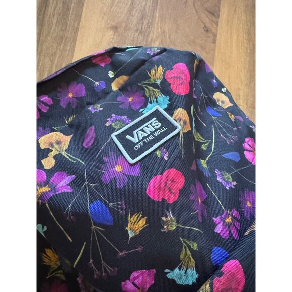 Vans Old Skool H2O Realm Backpack  Book Bag Floral Print - Picture 5 of 6